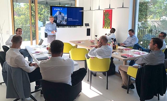 zwei.7 hosts workshop on the topic of company valuation